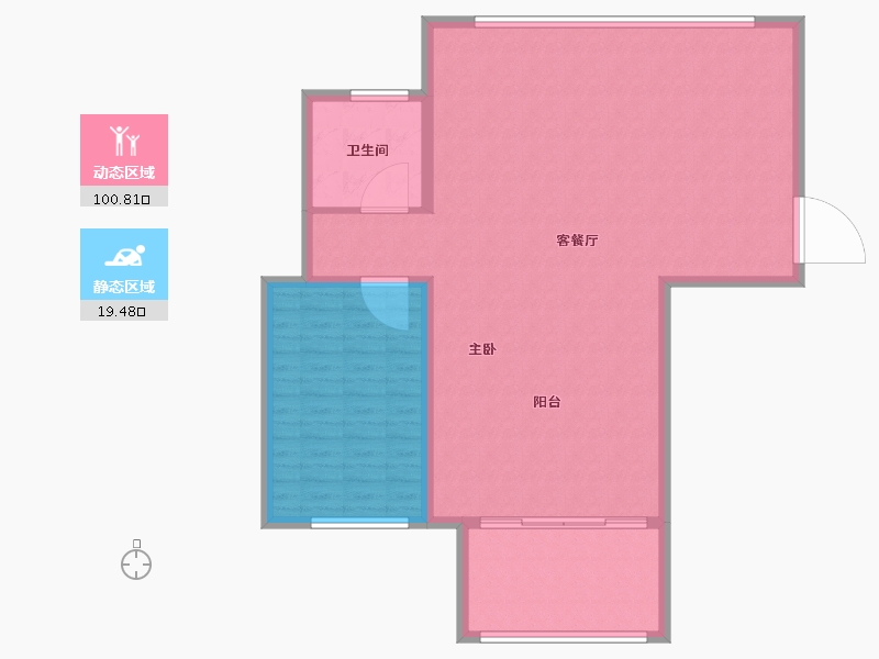 福建省-厦门市-建发中央天悦-112.00-户型库-动静分区