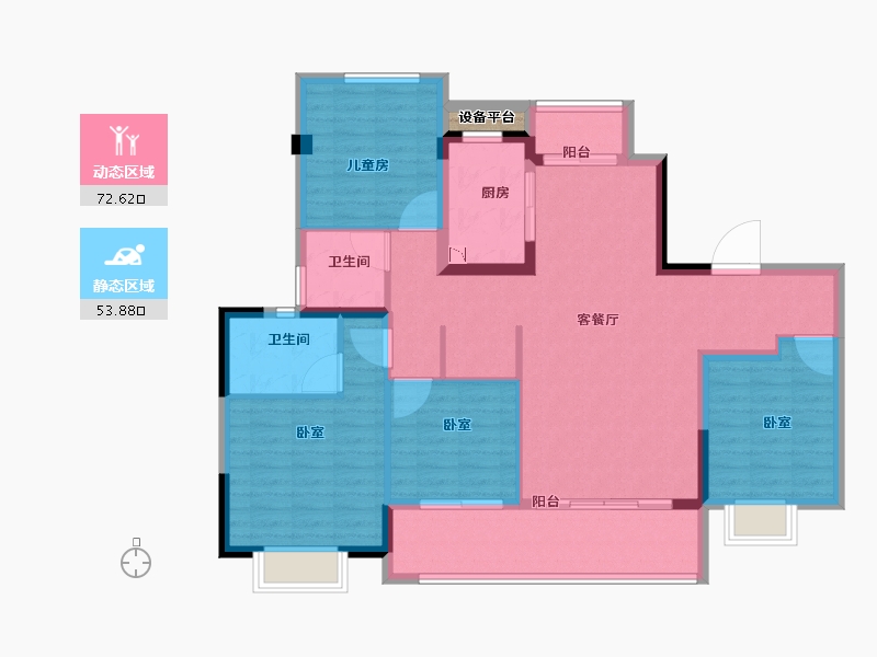 福建省-龙岩市-建发泱著-114.00-户型库-动静分区