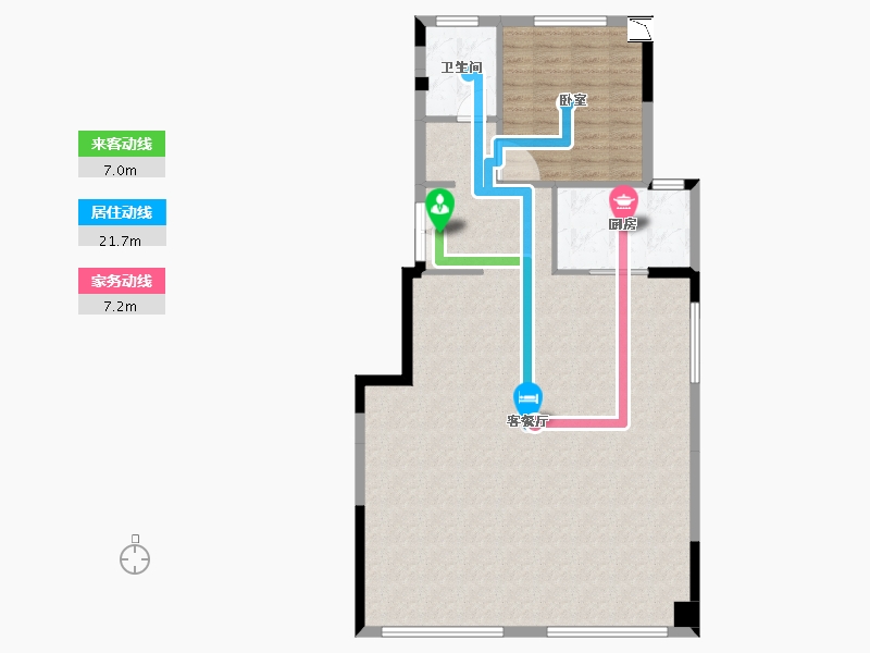 福建省-泉州市-聚龙世茂国风-107.99-户型库-动静线