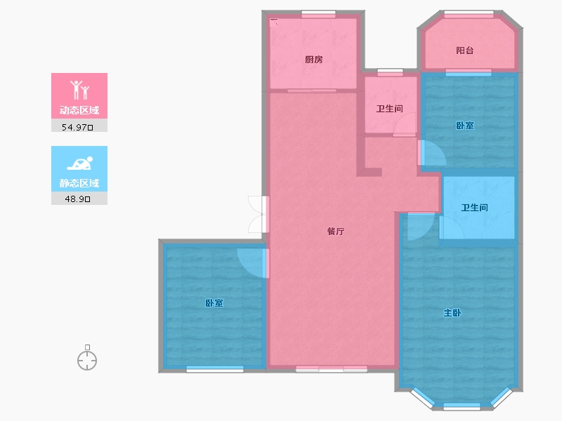 安徽省-马鞍山市-森隆英郡-93.00-户型库-动静分区