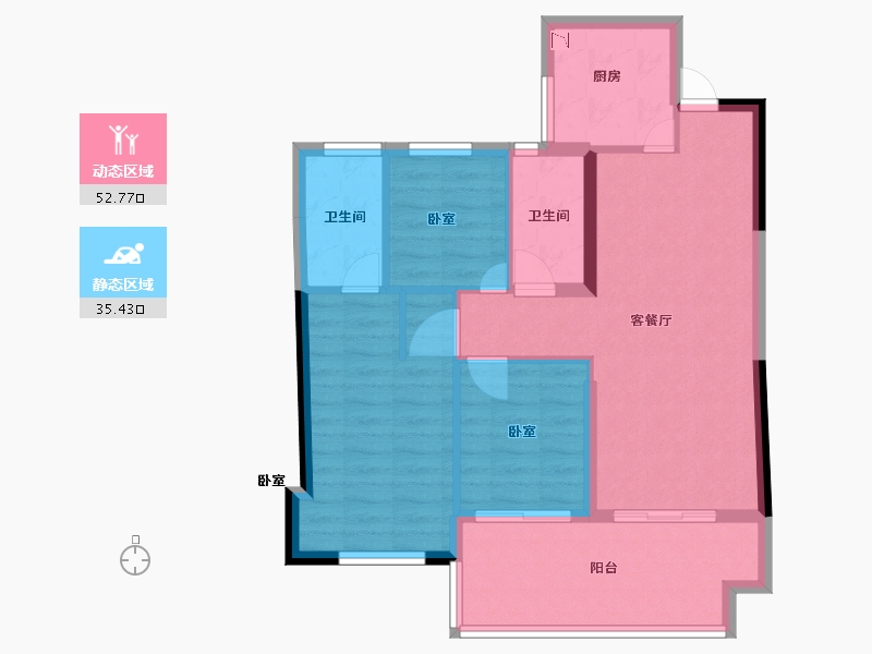 福建省-莆田市-天辉·悦府-79.00-户型库-动静分区