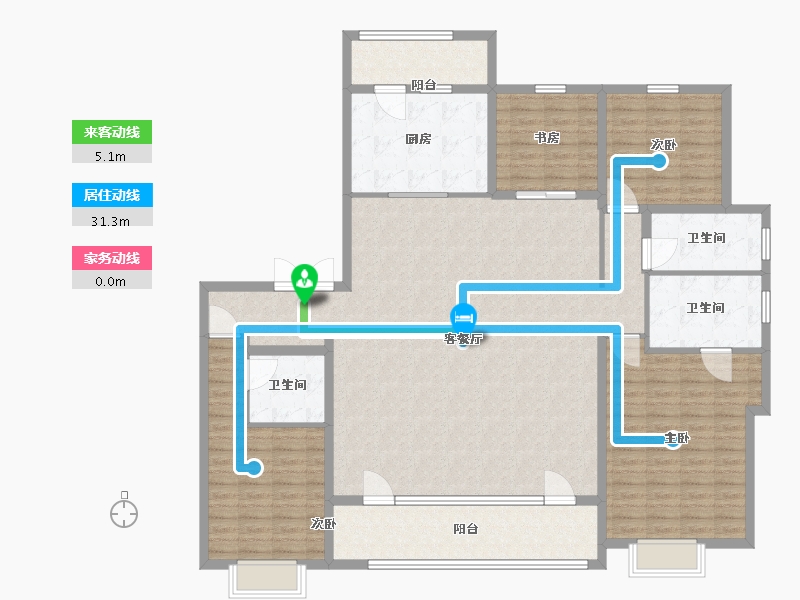 山东省-青岛市-海尔产城创奥园翡翠云城-174.01-户型库-动静线