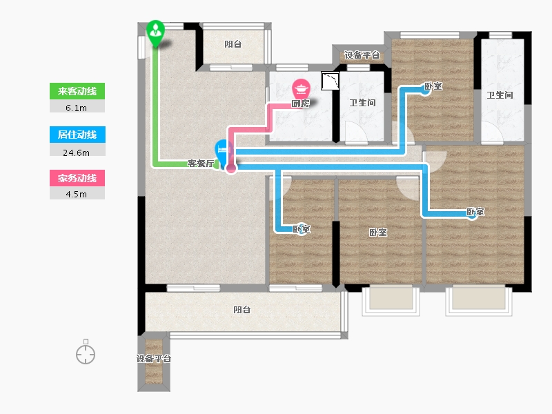 福建省-龙岩市-建发泱著-114.01-户型库-动静线