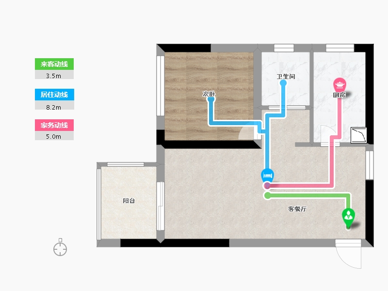 江西省-南昌市-碧桂园城央书院-38.82-户型库-动静线