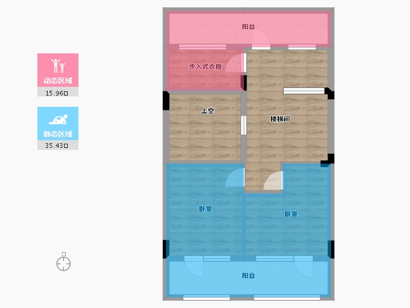 浙江省-湖州市-保利·堂悦-61.25-户型库-动静分区