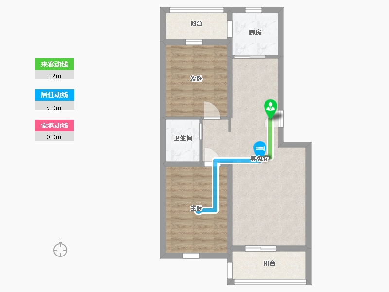 山东省-青岛市-即发金色华山-62.00-户型库-动静线