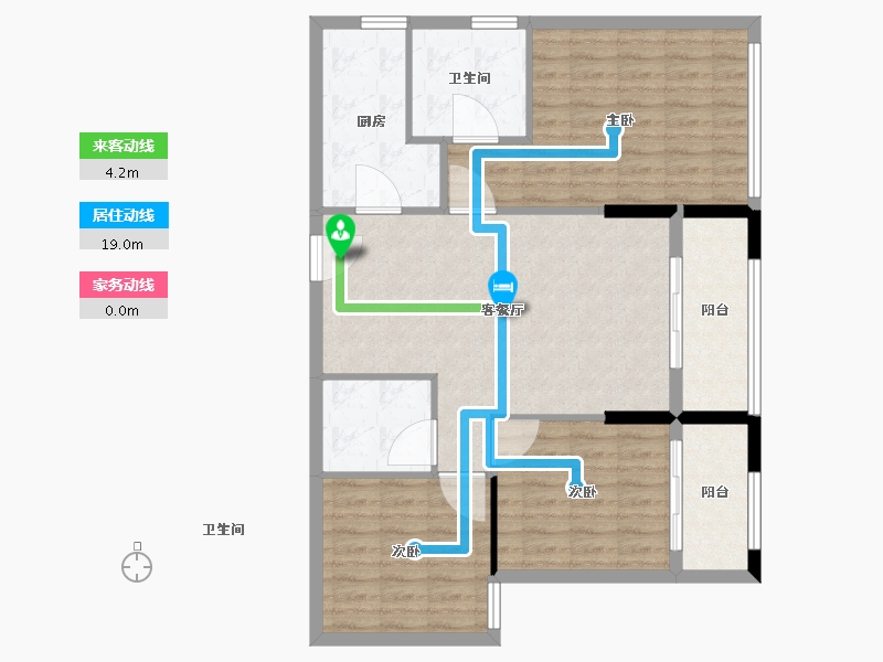 福建省-南平市-永森湖岸观邸-94.00-户型库-动静线