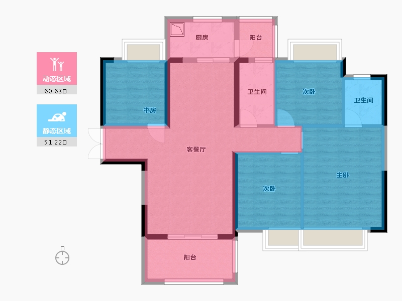 江西省-赣州市-毅德·融城-99.99-户型库-动静分区