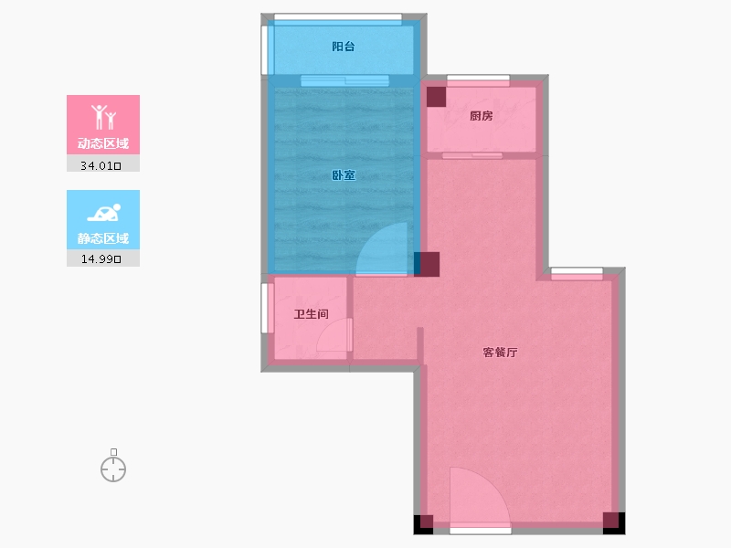 福建省-漳州市-金凯花园-43.33-户型库-动静分区