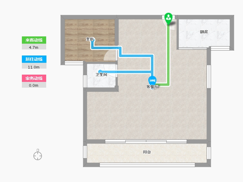 福建省-漳州市-联创文康府-71.99-户型库-动静线