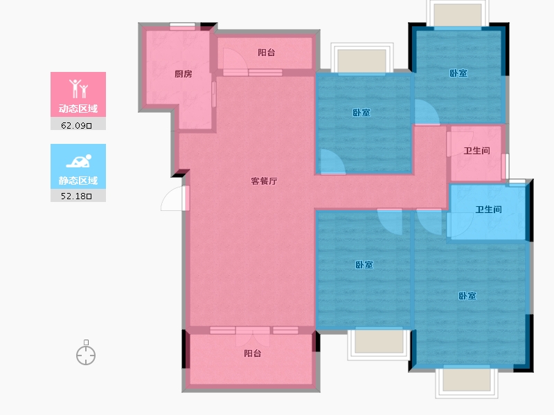 江西省-抚州市-德昌府-103.22-户型库-动静分区