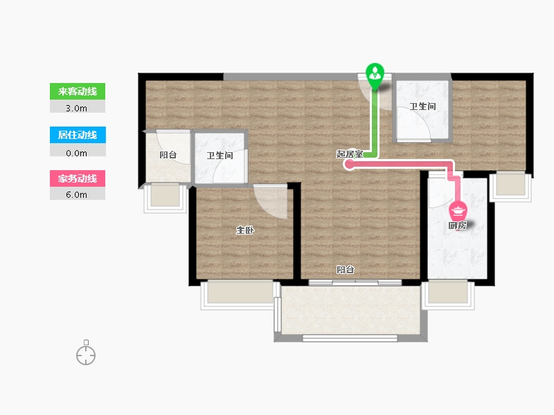 福建省-漳州市-联创文康府-87.00-户型库-动静线