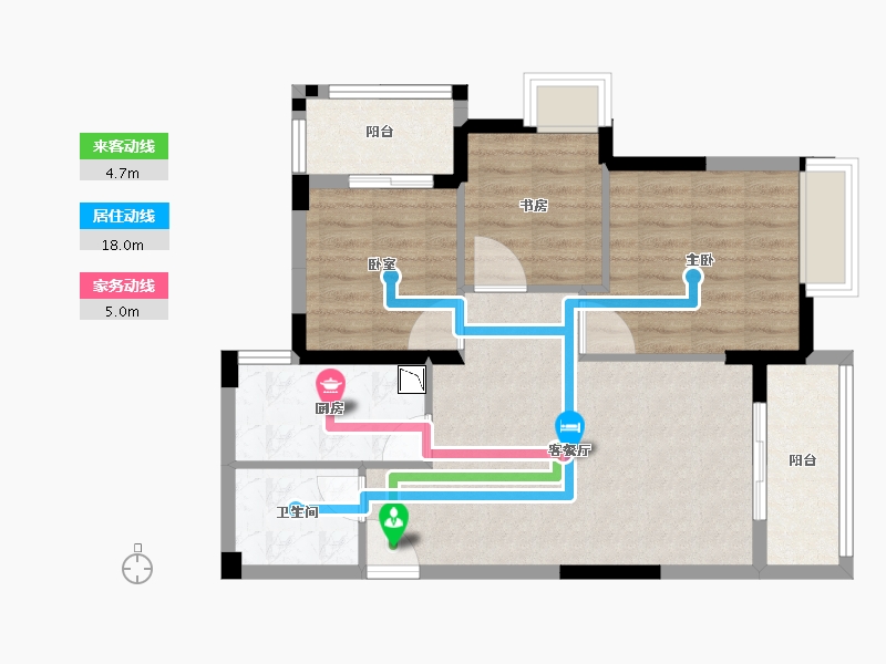 福建省-三明市-西江悦-73.54-户型库-动静线