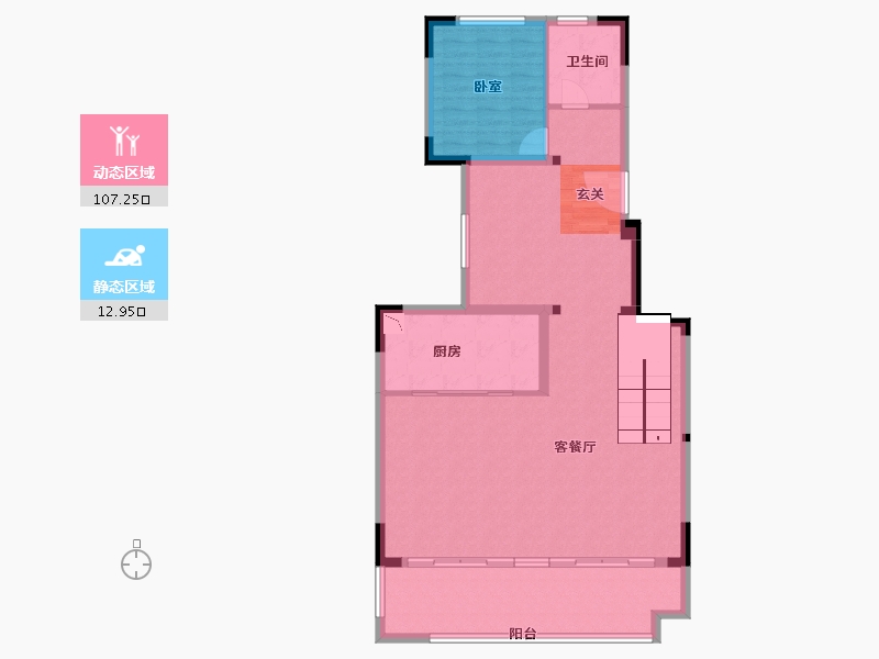 福建省-漳州市-保利万兆大国璟-110.49-户型库-动静分区