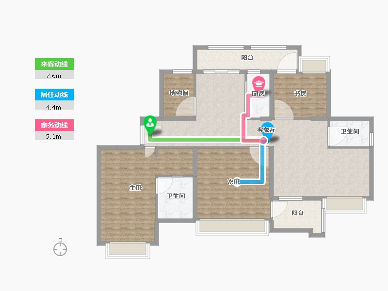 福建省-漳州市-联创文康府-138.00-户型库-动静线