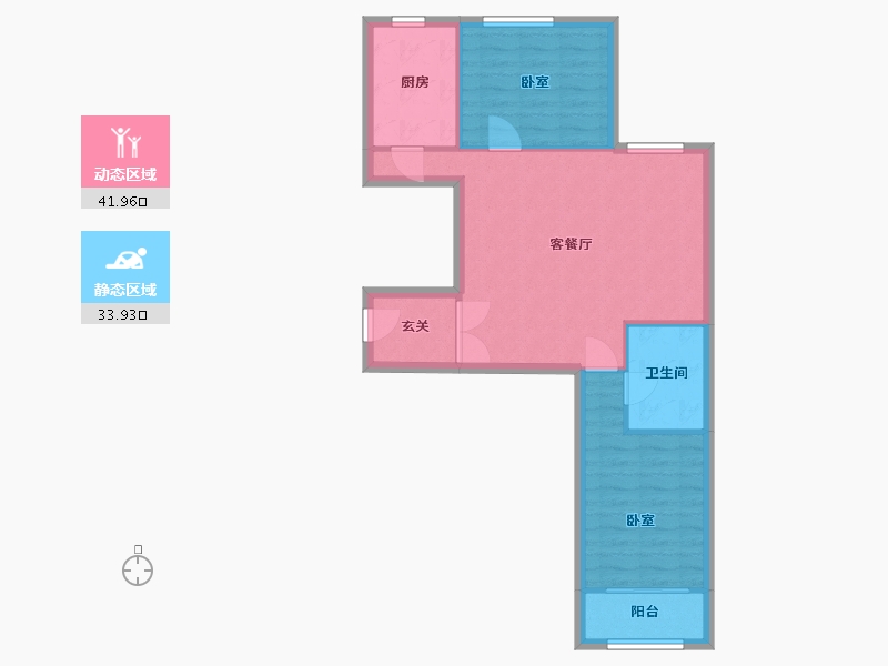 宁夏回族自治区-银川市-建工文华园-68.47-户型库-动静分区