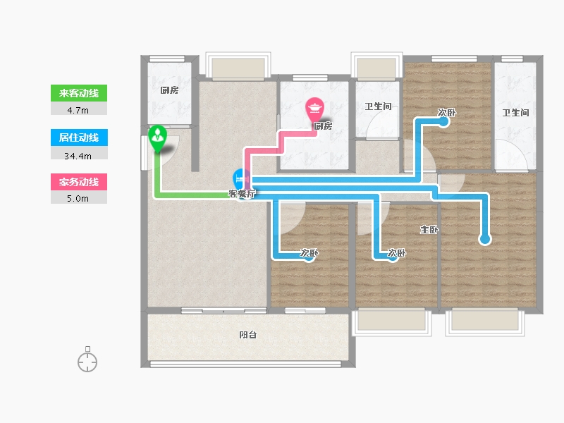 福建省-漳州市-建发央誉-139.00-户型库-动静线