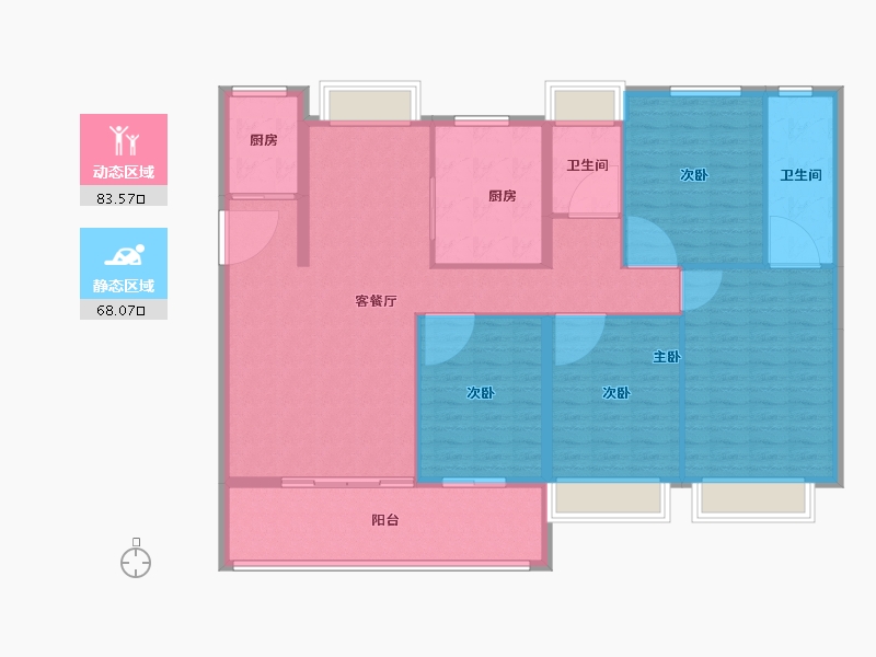 福建省-漳州市-建发央誉-139.00-户型库-动静分区