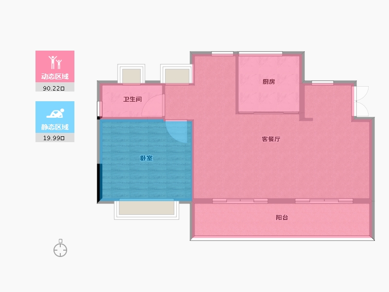 福建省-福州市-正祥·贵里-102.01-户型库-动静分区