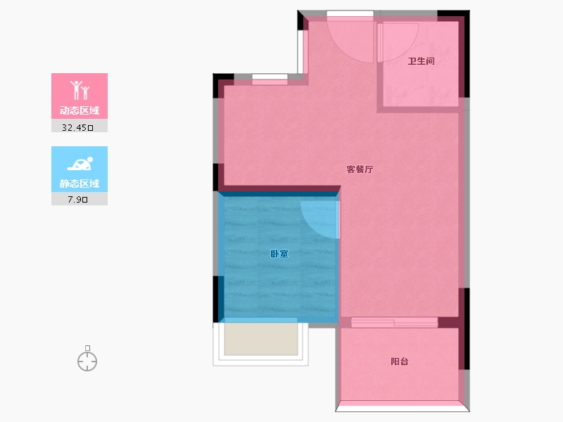 福建省-福州市-福州熙悦府-36.00-户型库-动静分区