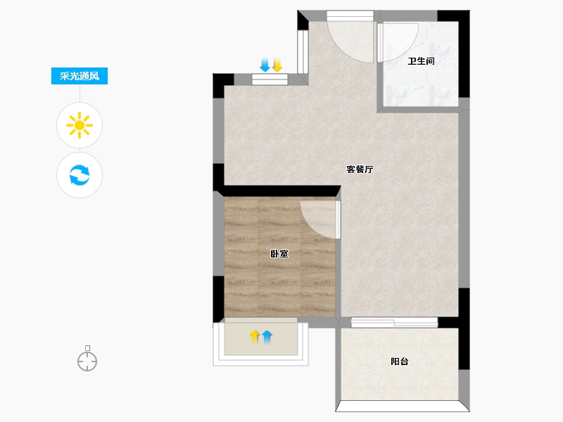 福建省-福州市-福州熙悦府-36.00-户型库-采光通风