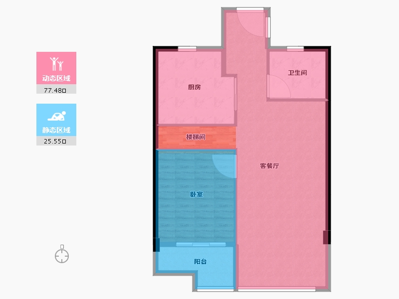 福建省-莆田市-保利城·天宸-94.89-户型库-动静分区