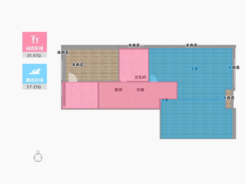 福建省-龙岩市-中航紫金云熙-109.00-户型库-动静分区