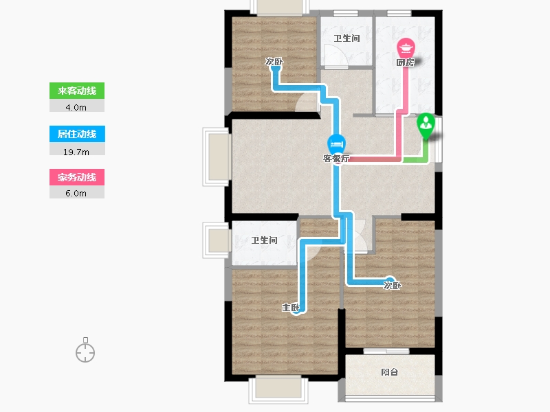 江苏省-淮安市-中环时代-99.38-户型库-动静线