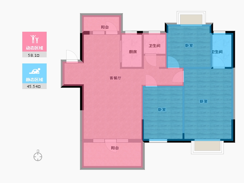 江西省-抚州市-德昌府-94.02-户型库-动静分区