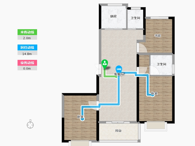 江苏省-盐城市-杰仕豪庭天樾-112.01-户型库-动静线