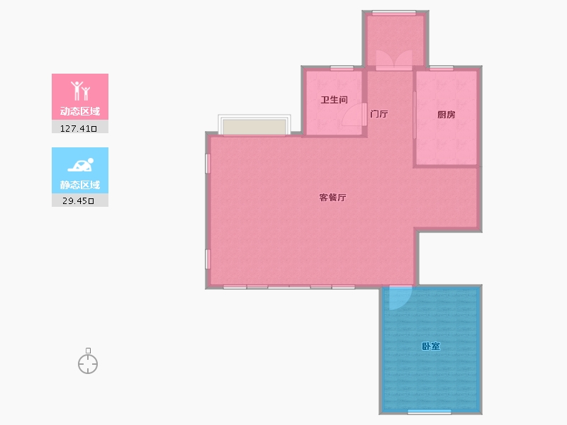 福建省-福州市-正祥·贵里-148.00-户型库-动静分区