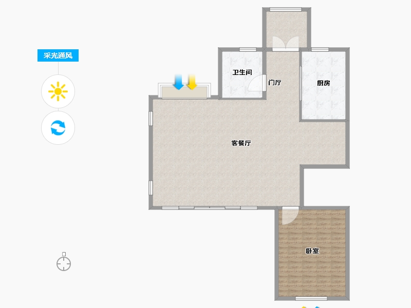 福建省-福州市-正祥·贵里-148.00-户型库-采光通风