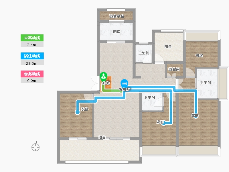 江苏省-常州市-路劲铂隽-150.00-户型库-动静线