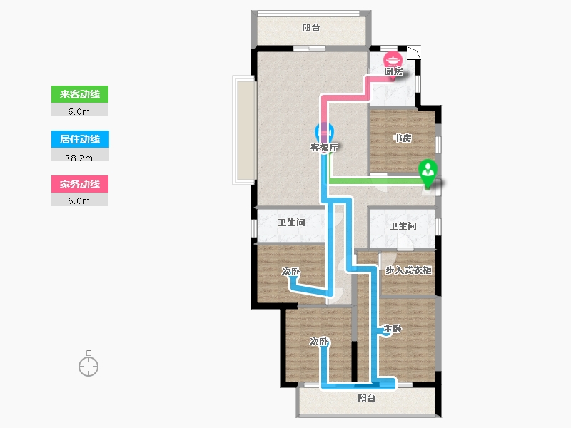 福建省-宁德市-交投天行万安-120.00-户型库-动静线