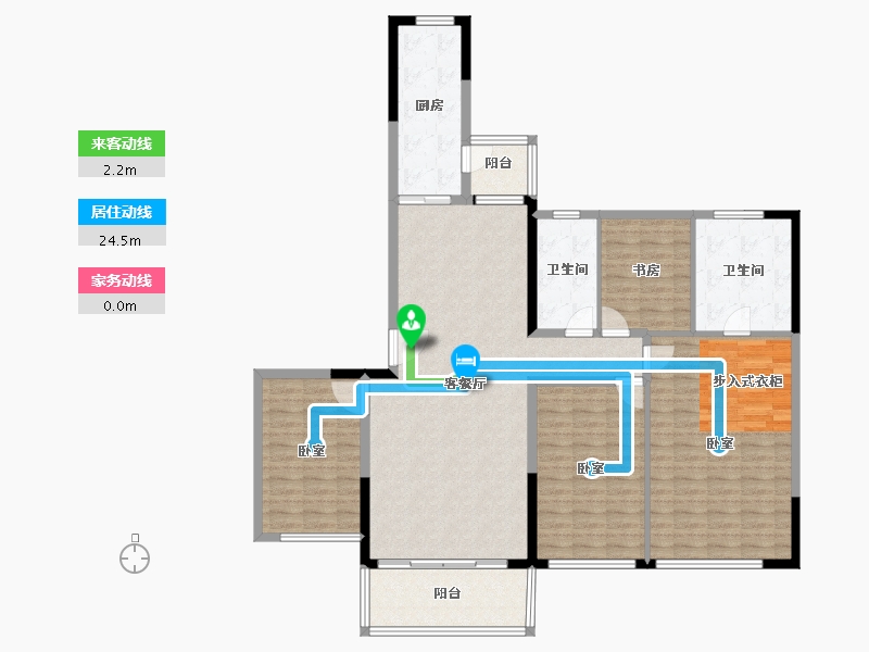 福建省-莆田市-恒大悦府-142.00-户型库-动静线