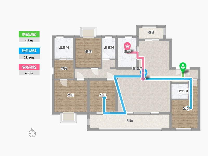 江苏省-南通市-春江阅-114.00-户型库-动静线