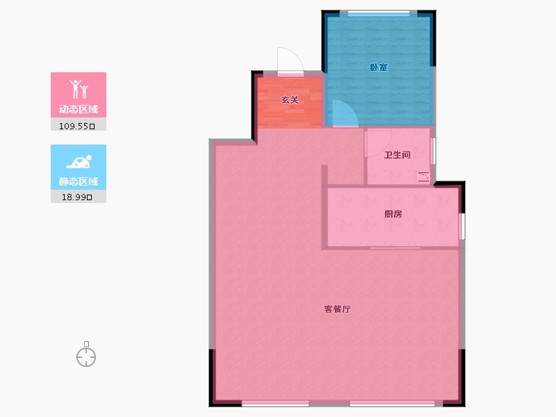 浙江省-宁波市-涌潮印-119.99-户型库-动静分区