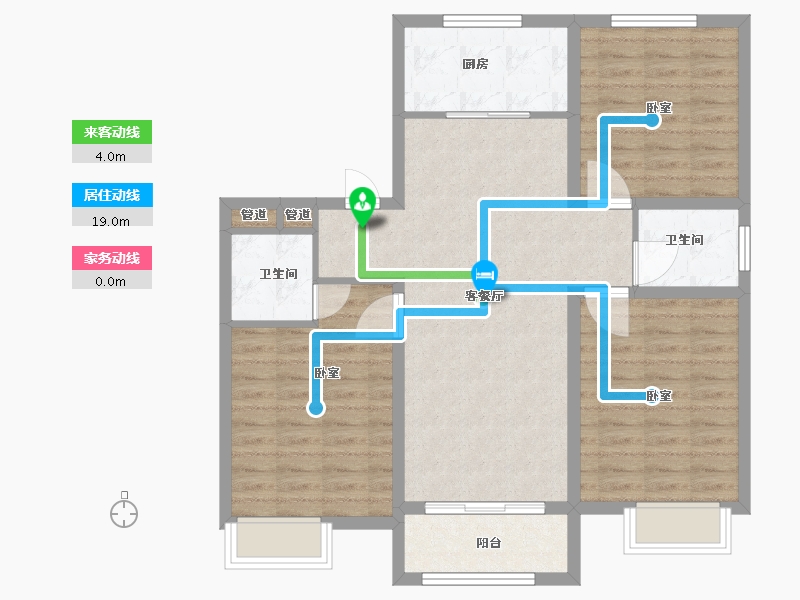 浙江省-湖州市-伟盛翡翠悦府-92.00-户型库-动静线