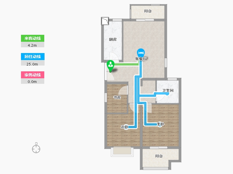 福建省-宁德市-东晟广场-99.01-户型库-动静线