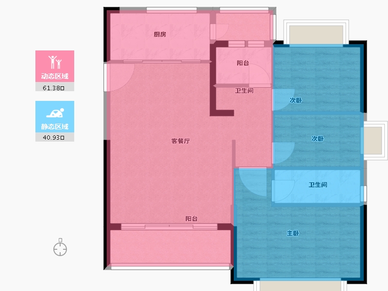 福建省-南平市-恒大名都-93.01-户型库-动静分区