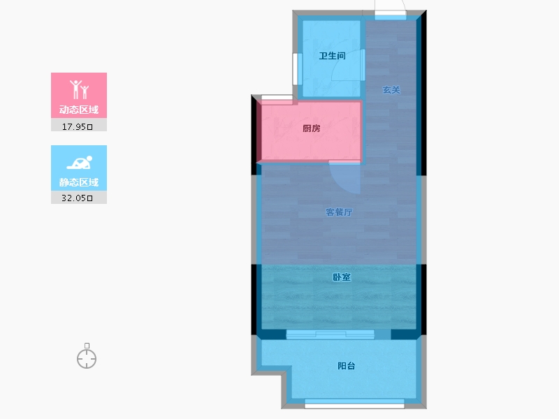 浙江省-湖州市-新黄浦花园名都-32.00-户型库-动静分区