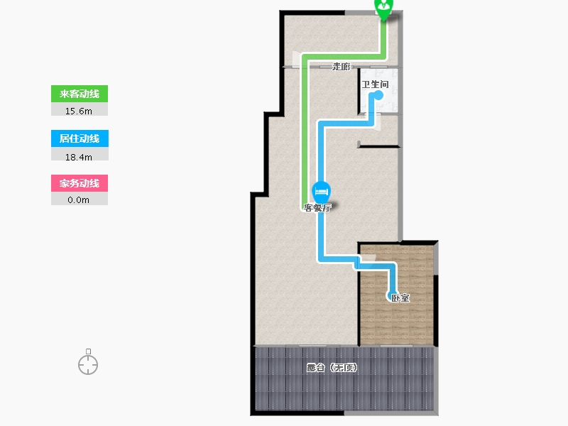 江苏省-苏州市-蓝光天悦辰-182.00-户型库-动静线