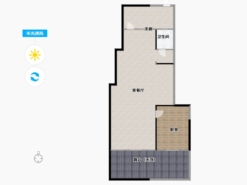 江苏省-苏州市-蓝光天悦辰-182.00-户型库-采光通风