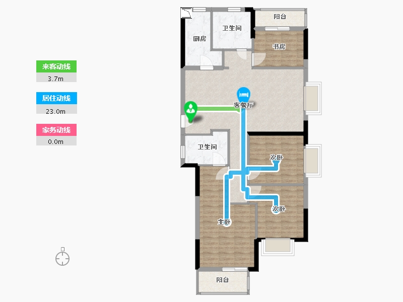 福建省-宁德市-交投天行万安-101.99-户型库-动静线