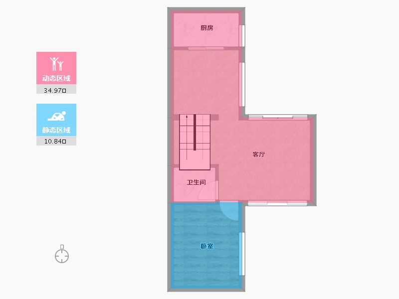 福建省-漳州市-翡翠湾玥珑雅筑-41.76-户型库-动静分区