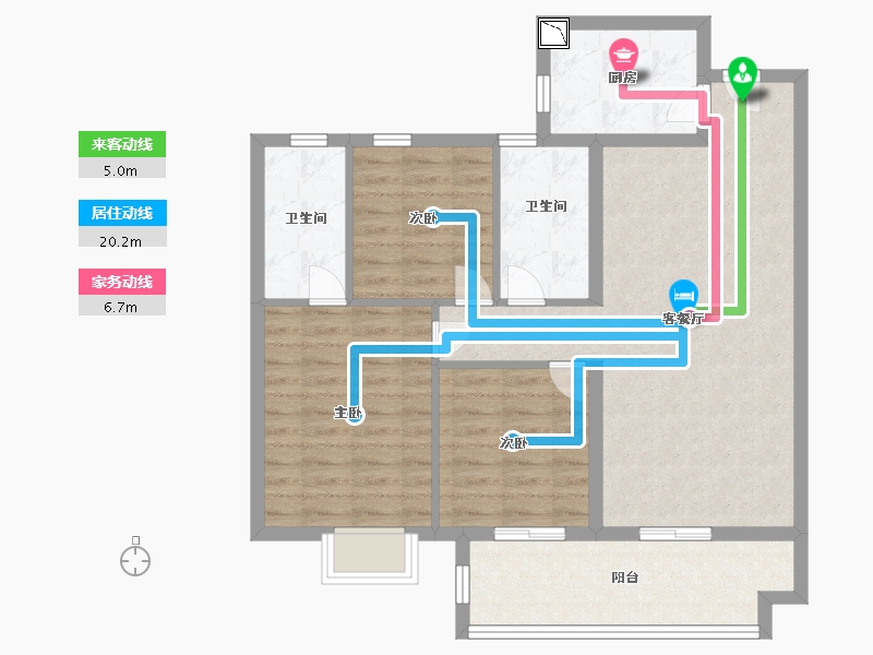 福建省-宁德市-东晟广场-88.00-户型库-动静线