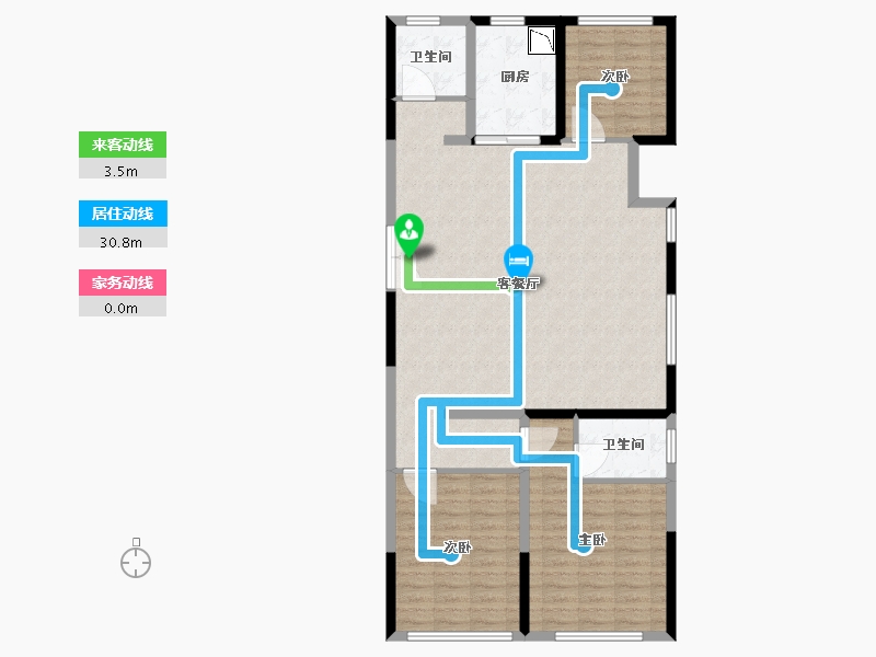 江苏省-盐城市-通银云璟-109.18-户型库-动静线