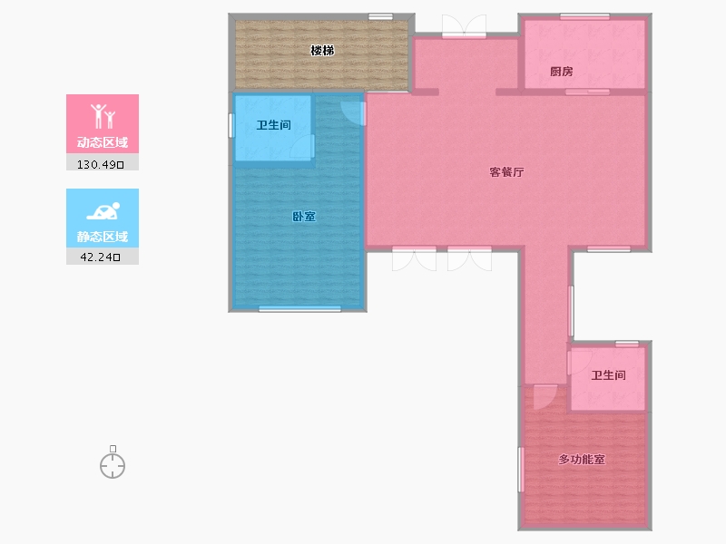 浙江省-杭州市-凤凰府邸-178.00-户型库-动静分区