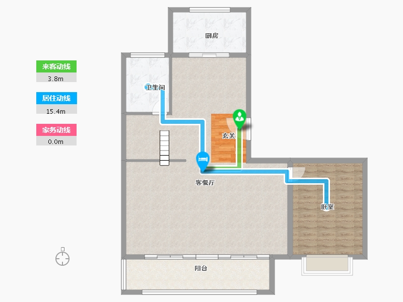 江苏省-苏州市-苏州湾天铂-113.29-户型库-动静线