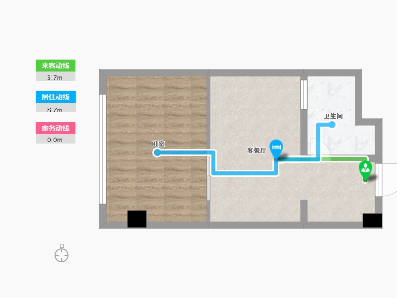 安徽省-合肥市-长江8号-47.00-户型库-动静线